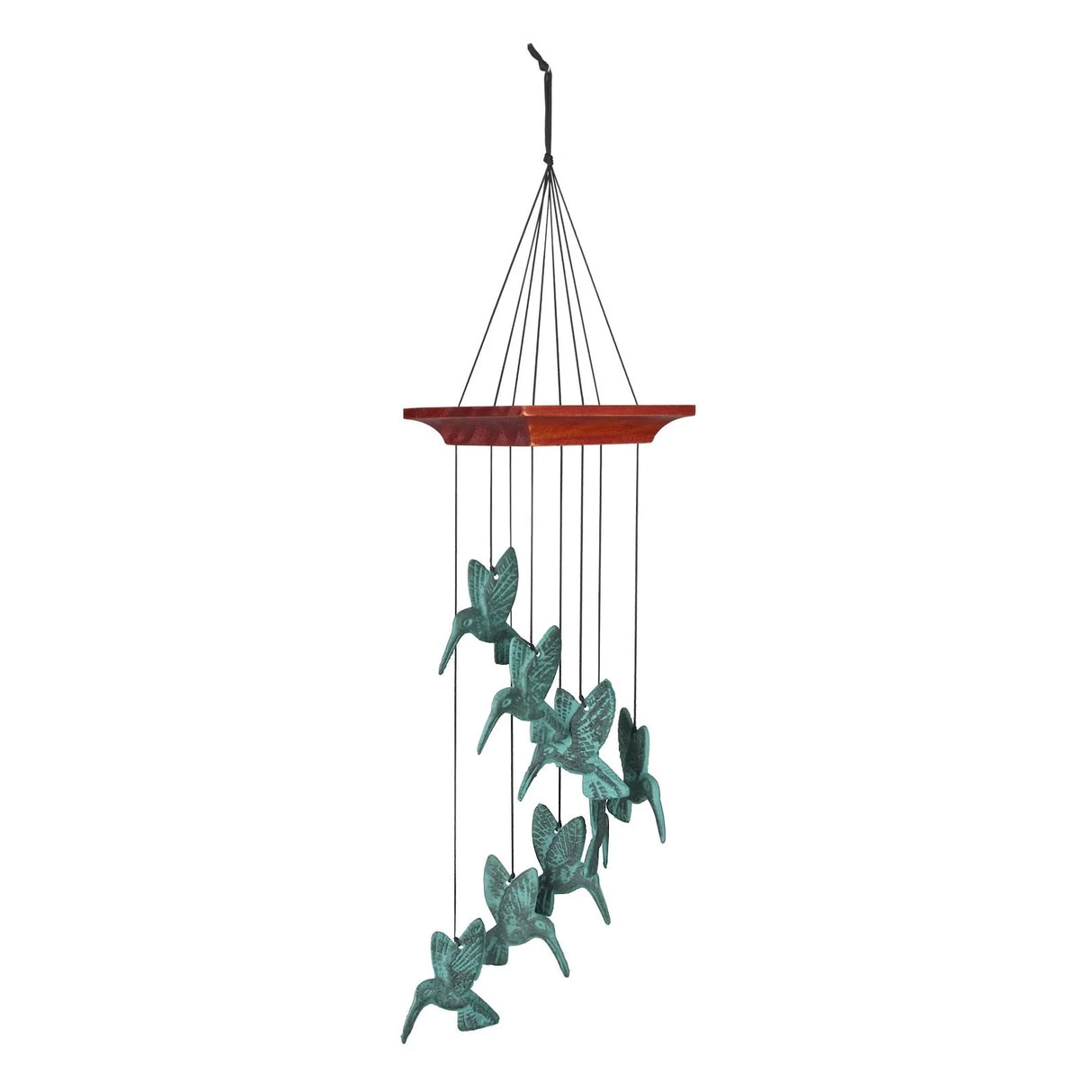 Hummingbird Spiral Wind Chime