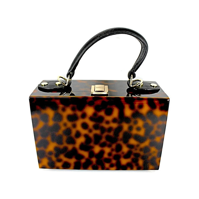 Tortoiseshell 2025 clutch bag