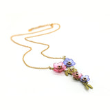 French Bouquet Necklace