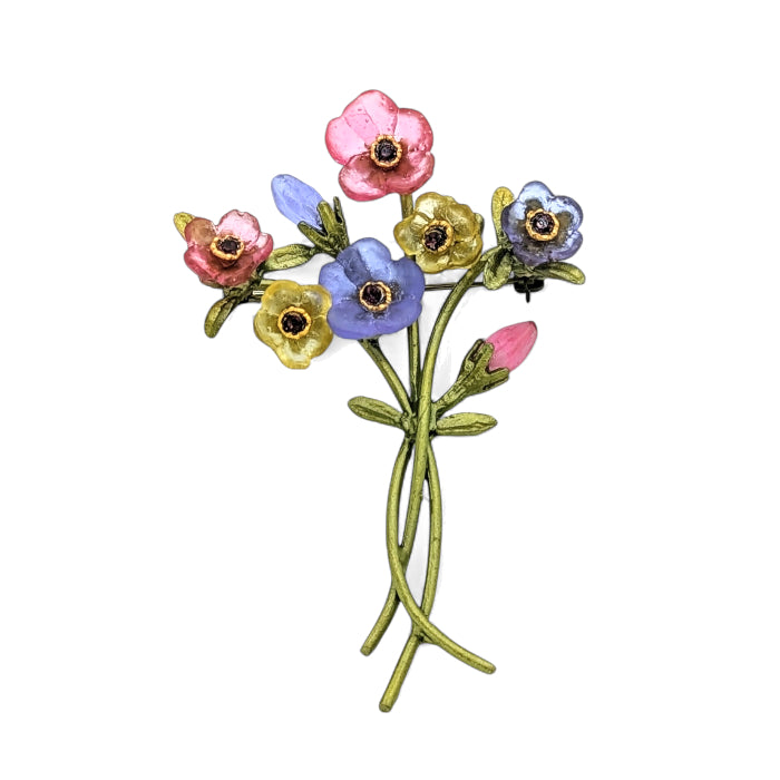 French Bouquet Brooch