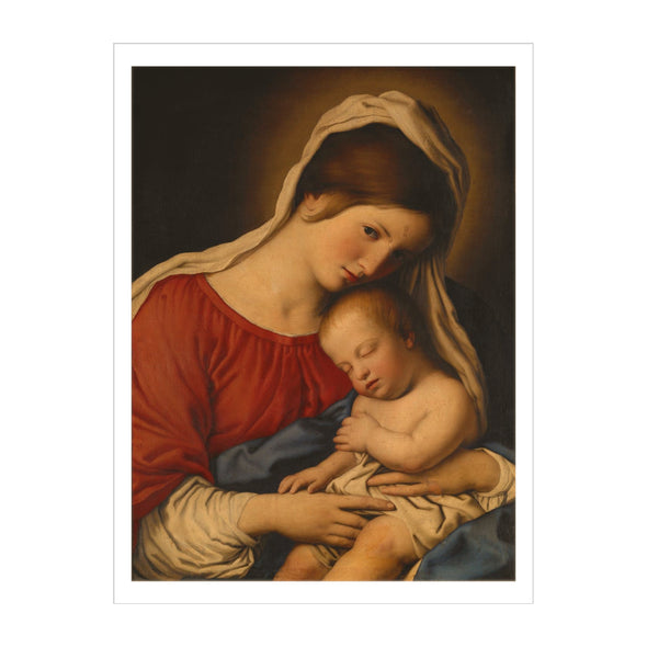 Sassoferrato 'Madonna and Child' Boxed Holiday Cards