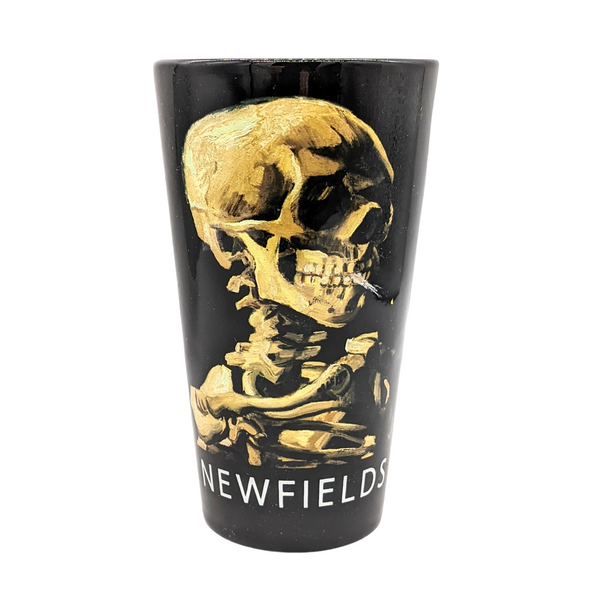 Newfields Van Gogh Smoking Skull Mug