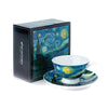 Van Gogh 'Starry Night' Cup & Saucer Set