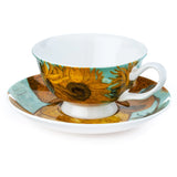 Van Gogh 'Sunflowers' Cup & Saucer Set