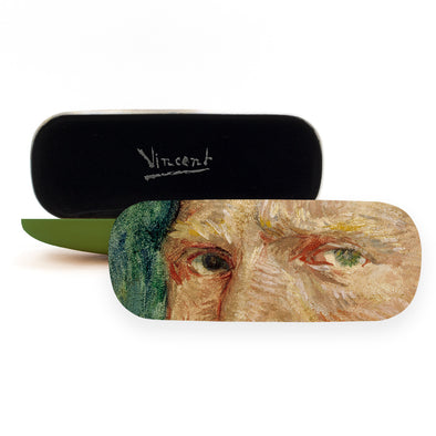 Van Gogh Self-Portrait Glasses Case