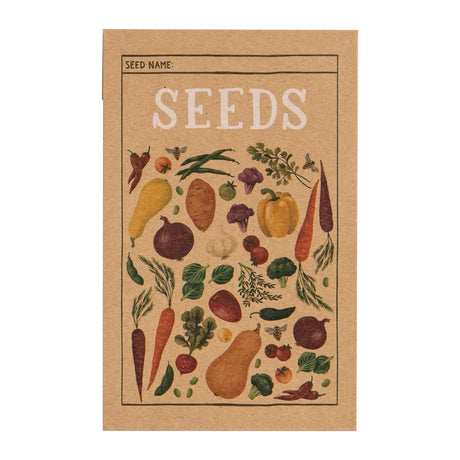 Vegetable Seed Storage Packets