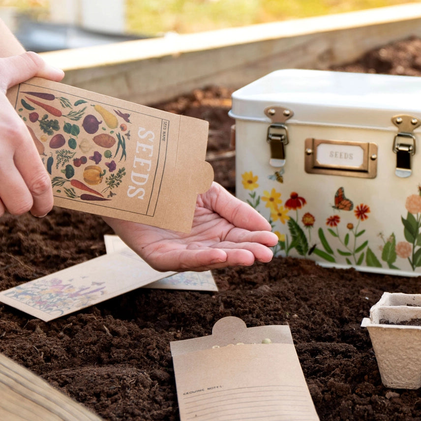 Vegetable Seed Storage Packets