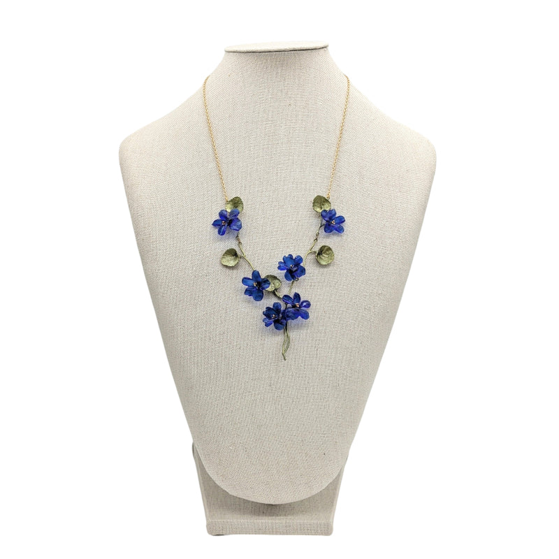 Wild Violet Statement Necklace