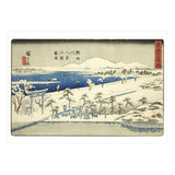 Hiroshige: Scenes of Winter Holiday Boxed Holiday Cards