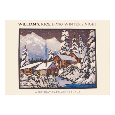 William S. Rice: Long Winter's Night Boxed Holiday Cards