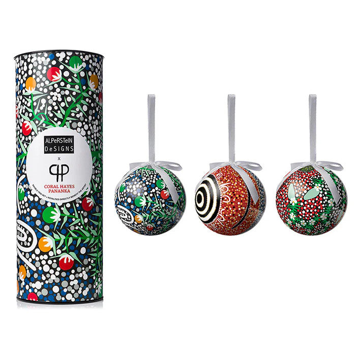 Coral Hayes Ornament Set