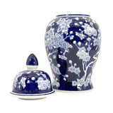Tall Chinoiserie Urn Jar