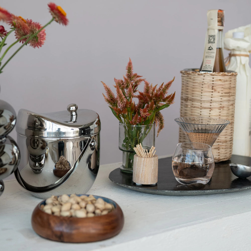 Modern Curve Ice Bucket