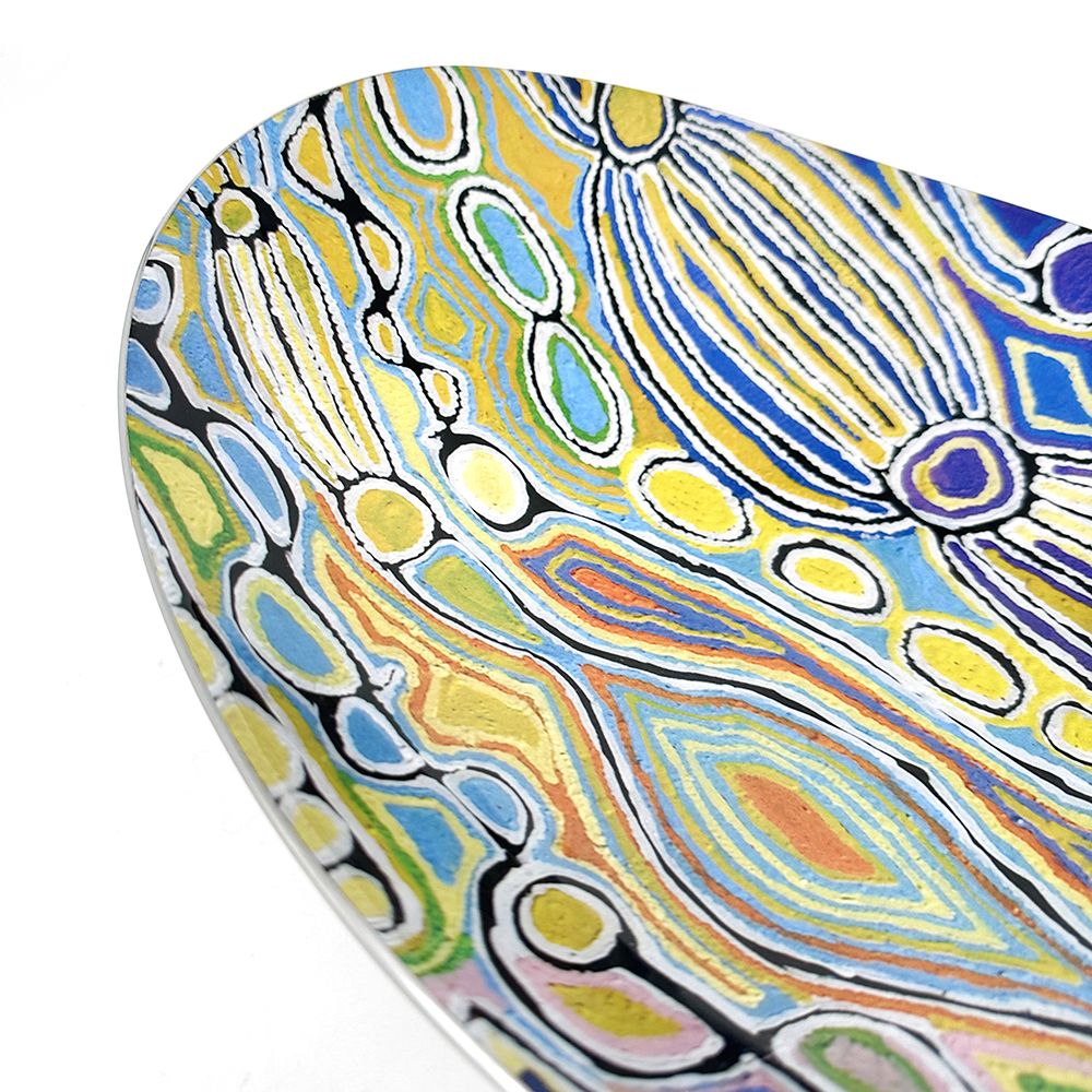 Mina Mina Aluminum Boat Bowl - Blue