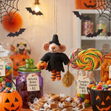 Felt Witch Mouse Ornament