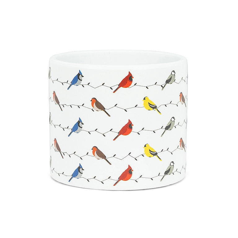 Birds on Vines Planter