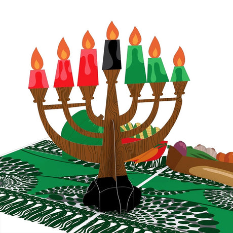 Happy Kwanzaa Pop-Up Card