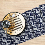 Seigaiha Table Runner