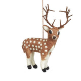Felted Stag Ornament