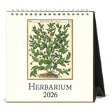 2026 Vintage Herbarium Desk Calendar