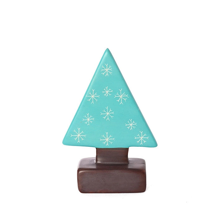 Aqua Soapstone Tree