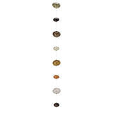 Hand-Blown Glass Bubble Garland - Autumn Earth Tones