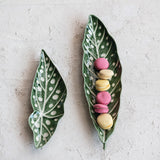 16" Spotted Leaf Plate