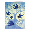 Eyvind Earle Blue Doves of Peace Boxed Holiday Cards