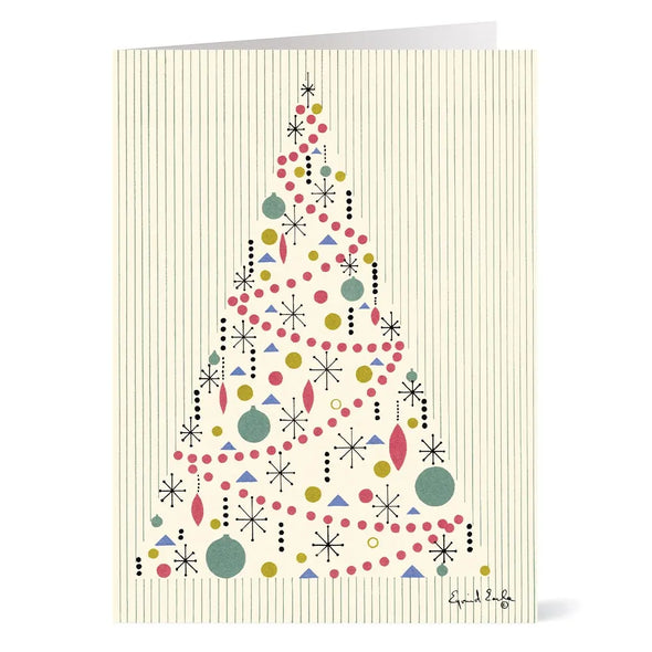 Eyvind Earle Christmas Tree Boxed Holiday Cards