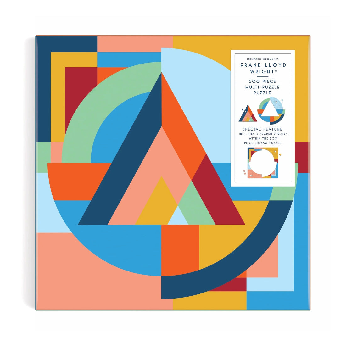 Frank Lloyd Wright 'Organic Geometry' Multi-Puzzle – The
