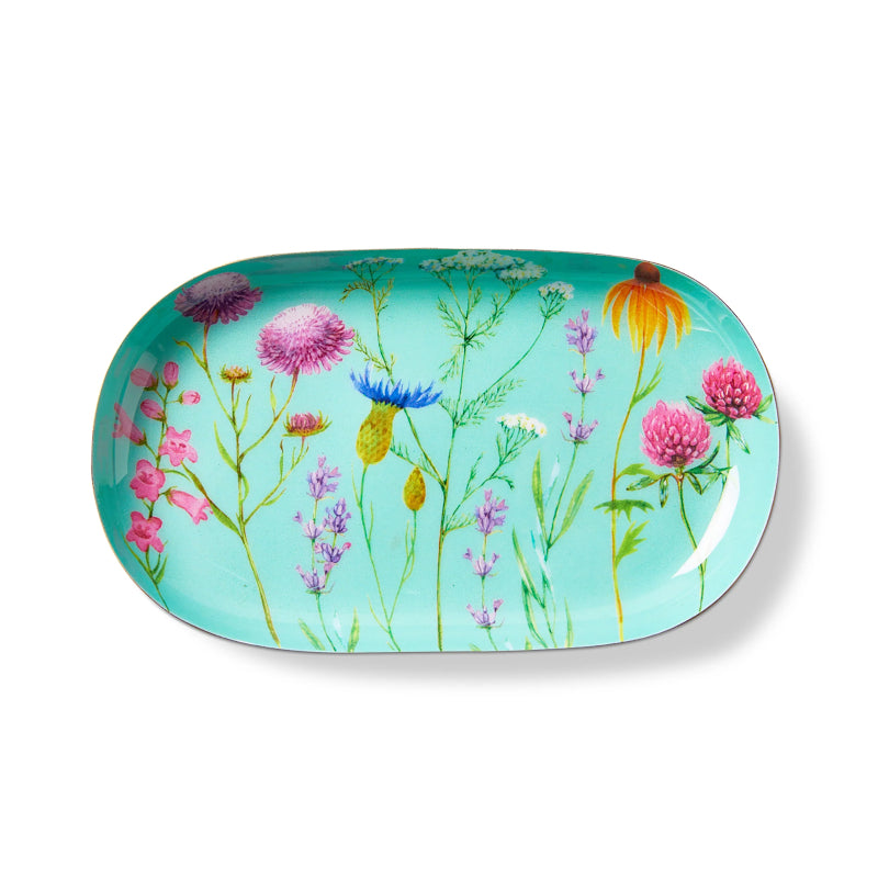 Wildflowers Enamel Tray