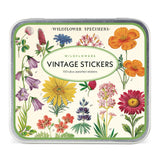 Vintage Wildflowers Sticker Set