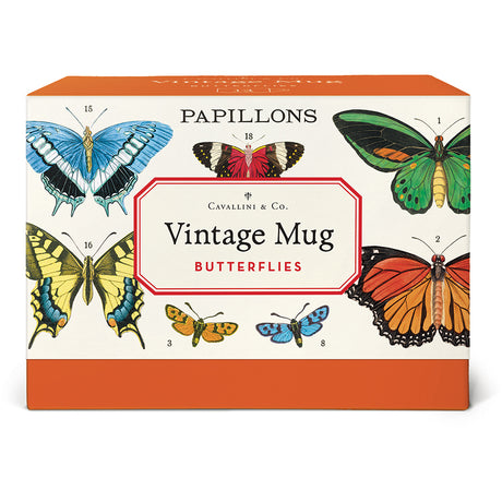 Vintage Butterflies Mug