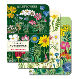 Vintage Wildflowers Mini Notebook Set