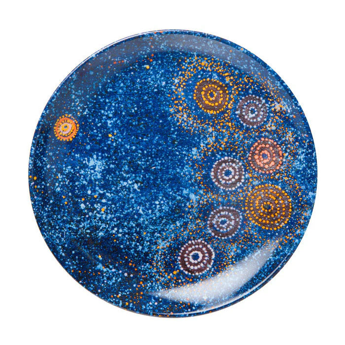 Blue Seven Sisters Plate