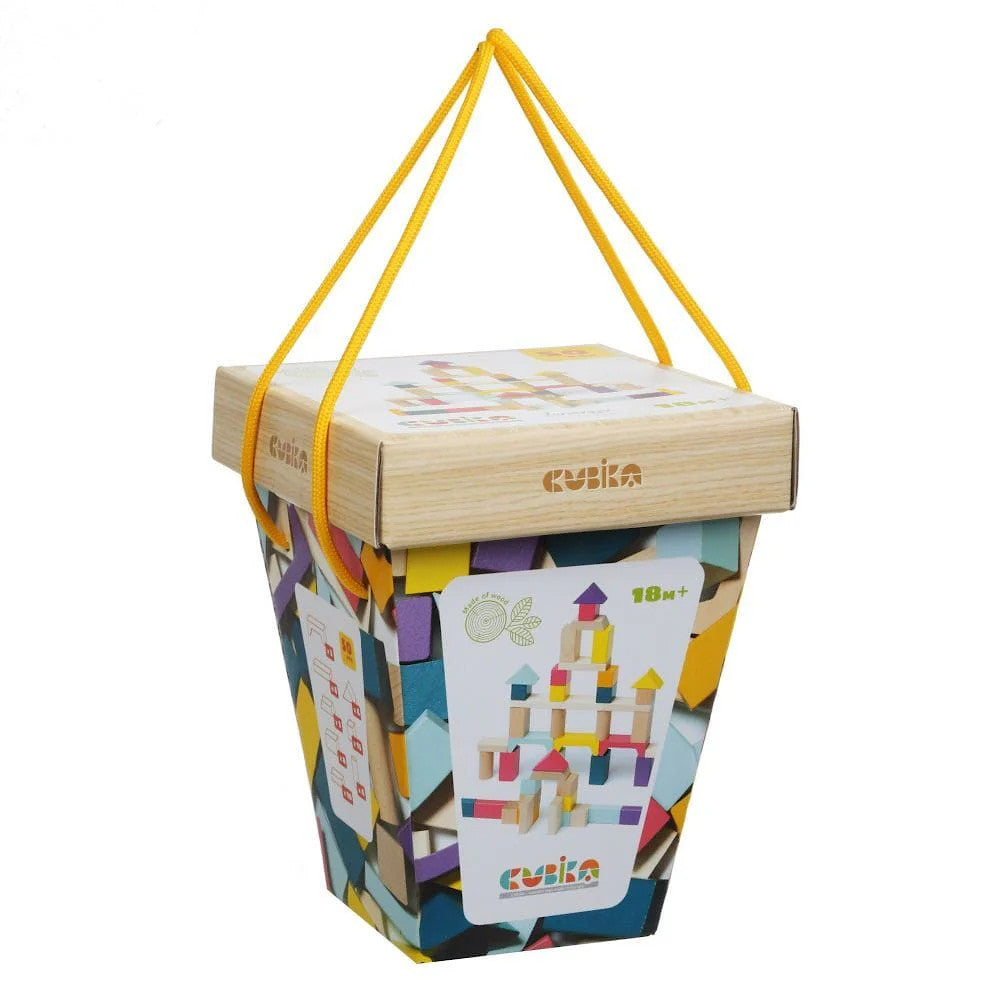 Wooden Blocks Construction Kit