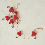 Feather Mushroom Garland - Pink