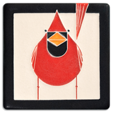 Charley Harper 'Cardinal' Motawi Tile