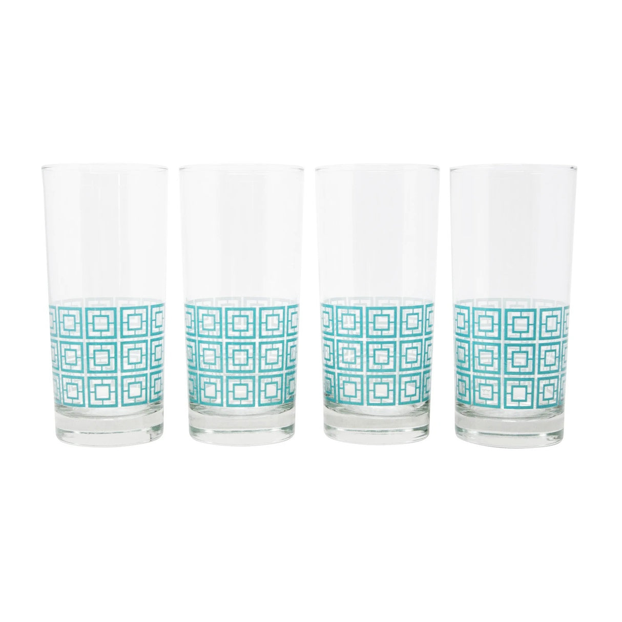 Breezeway Design Collins Glass - Teal