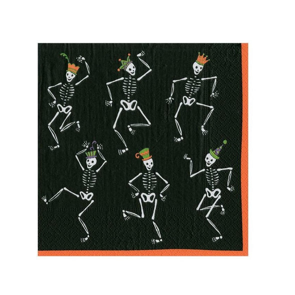 Dancing Skeleton Cocktail Napkins