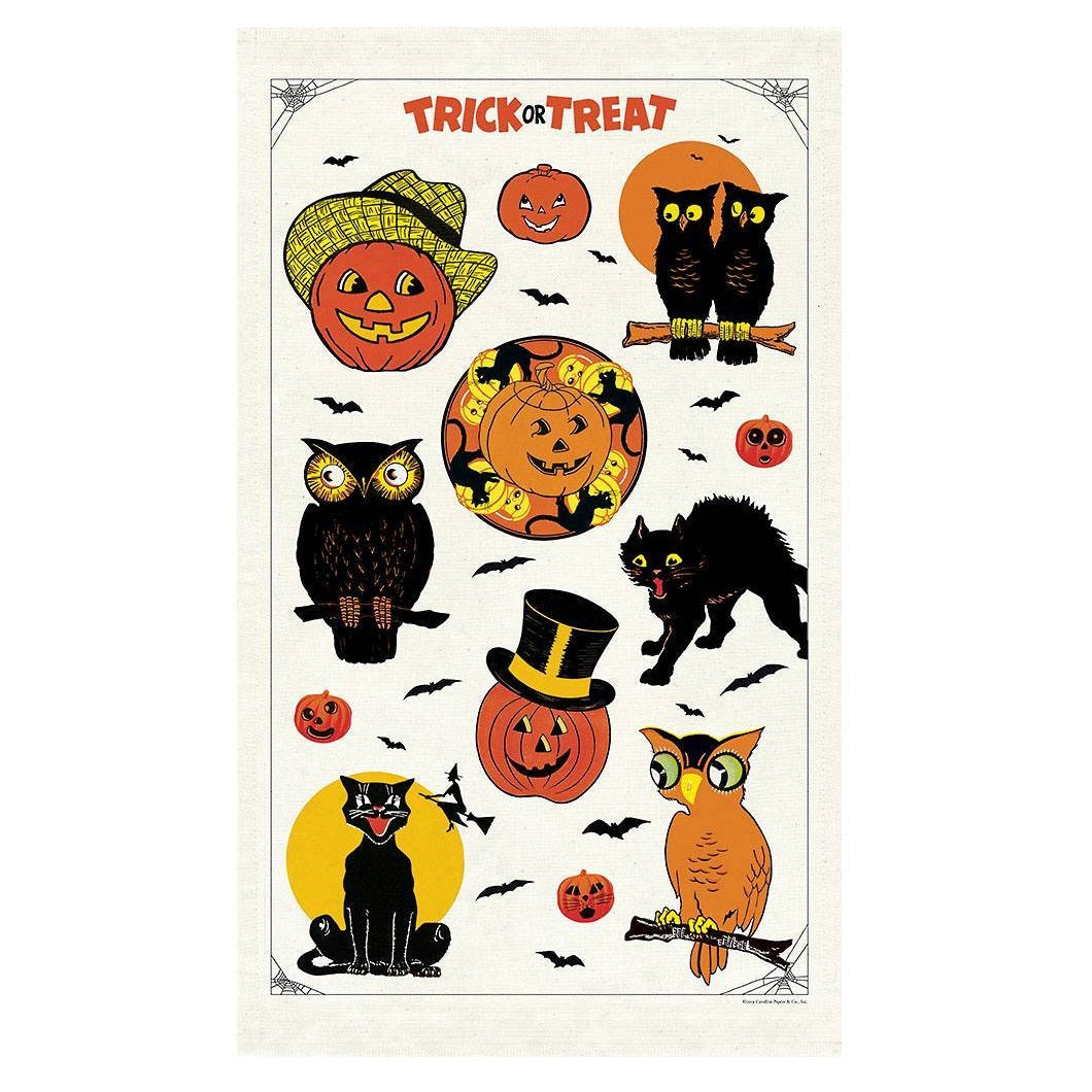 Trick or Treat Tea Towel