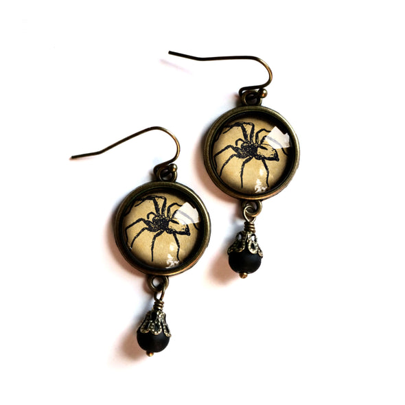 Spider Dangle Earrings