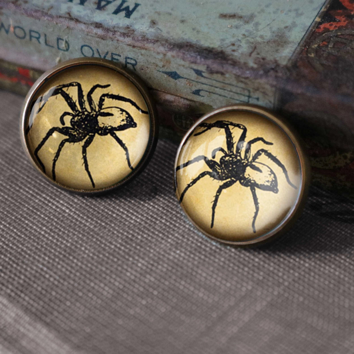 Spider Post Earrings