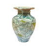 Adam Egenolf Green & Blue Crystalline Vase - Medium