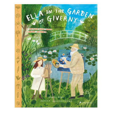 Ella in the Garden of Giverny