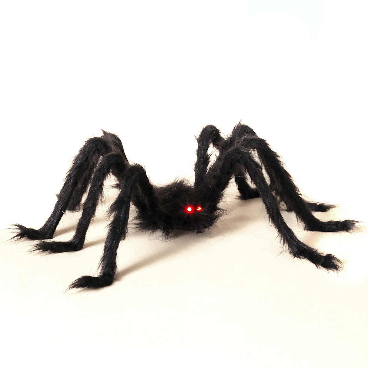Black Spider with Light-Up Eyes