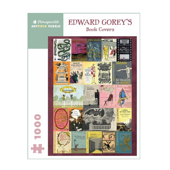 Edward Gorey’s Book Covers Puzzle