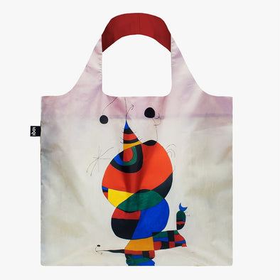 Miró 'Woman, Bird and Star' Recycled Tote Bag
