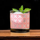 Breezeway Design Rocks Glass - Coral