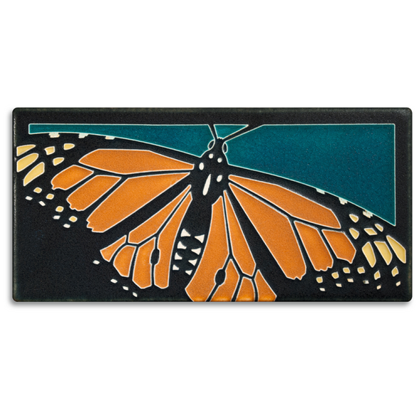 Monarch Butterfly Motawi Tile